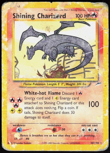 Shining charizard 107 105 - shining,