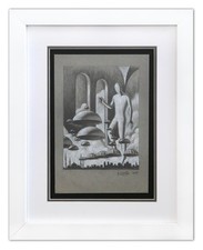 Mark Kostabi- Original Drawing