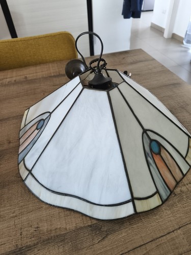 Lampadario soffitto tiffany - lampadario,