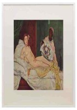 Olympia 1 Manet A3 A4 Framed Print Picture