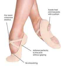 SoDanca Mezze Punte Danza Classica ? scarpette ballerina scarpe ballo tela SD16