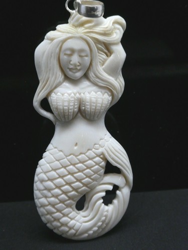 Collana con ciondolo - , sirena