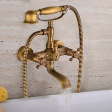 Rubinetto doccia antico retrò cascata vasca da bagno rubinetto doccetta set doccia