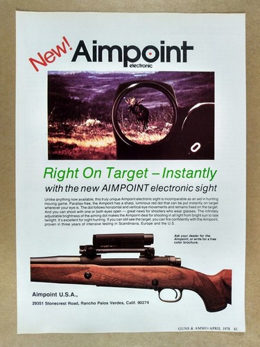 Pubblicità aimpoint - pubblicità,