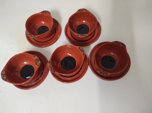Ciotole coccio set pz - 6, pz.