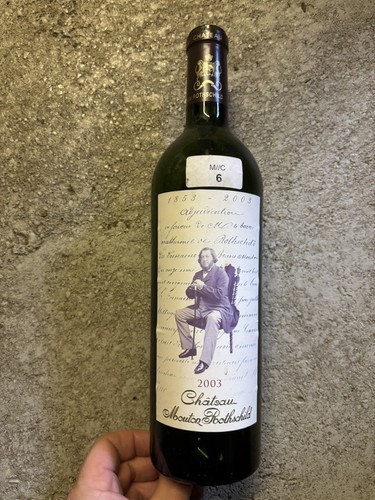 Chateau mouton rothschild 2003 - mouton,