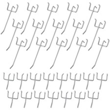 30 ganci pannello forato
