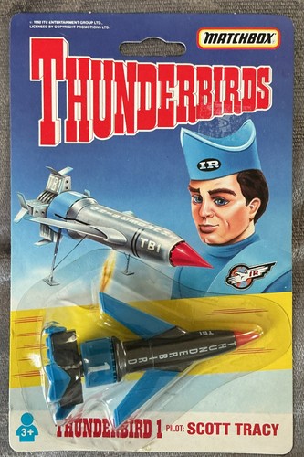 Thunderbirds matchbox - thunderbirds.,