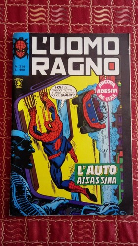Uomo ragno 214 - l'uomo,