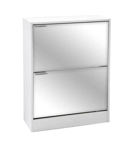 Scarpiera specchio slim - 2, ante
