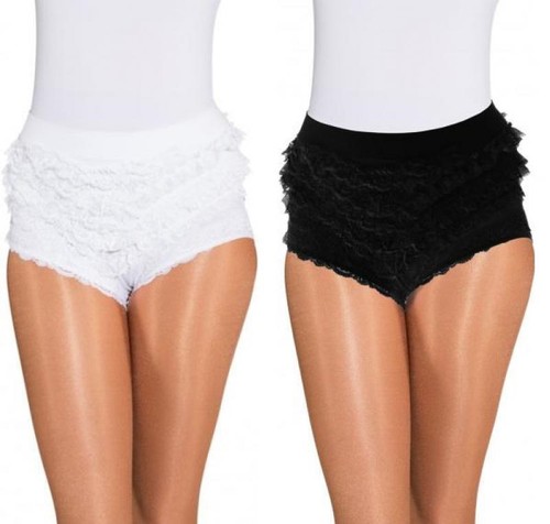 Pizzo volant pantaloni