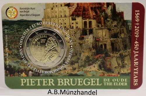 Belgio 2019 coincard euro - belgio, 2