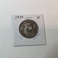 1950 D Franklin mezzo dollaro