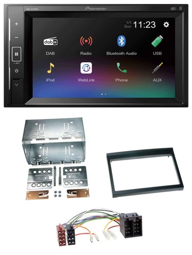 Pioneer dab mp3 - 2din, bluetooth