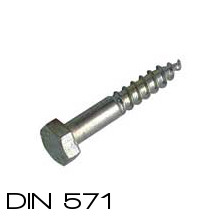 Vite Inox Mare per legno testa