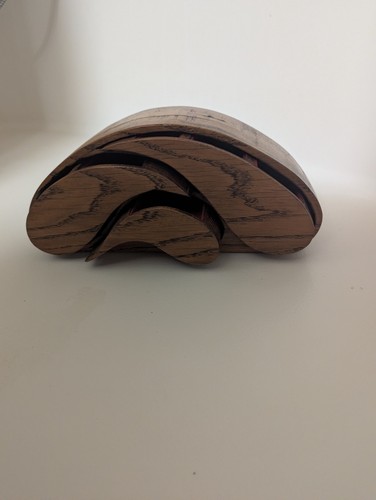 Portagioie legno fatto a - legno,