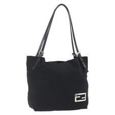 FENDI Tote Bag Nylon Black