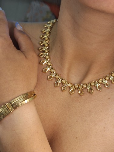 Collana vintage italiana - , in