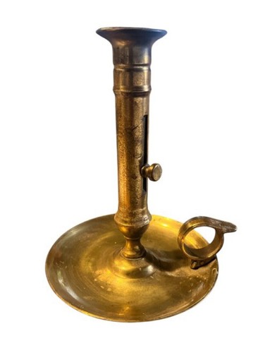 Bugia candelabro ottone - candelabro,