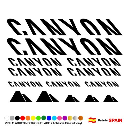 Pegatinas vinilo canyon - pegatinas,