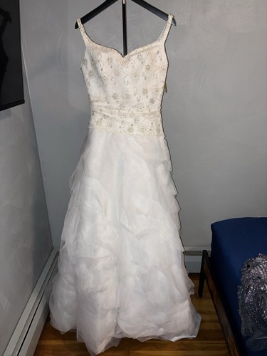 Abito sposa bianco line - abito,