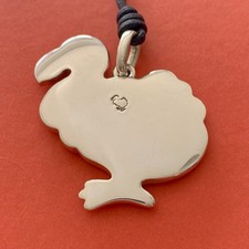 Dodo Pomellato Collana Ciondolo Maxi Argento Unisex Raro Fuori Catalogo Original