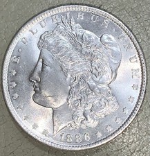 1886 Morgan Dollar bella