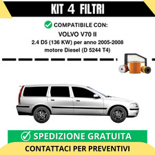 Kit 4 Filtri Tagliando per