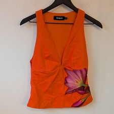 Desigual Womem's Orange Flower
