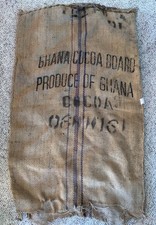 Borsa di tela vintage in grani