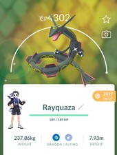 Shiny Rayquaza 2019 Livello 50