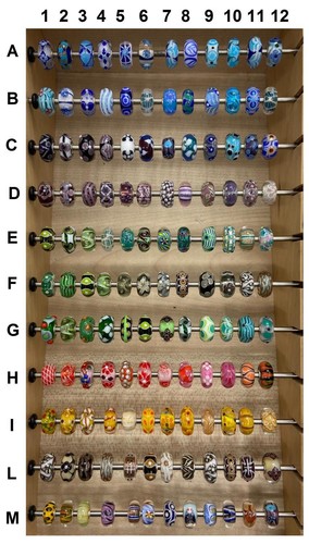 Trollbeads unico vetro - trollbeads, in