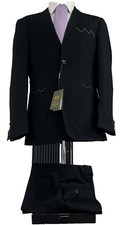 ABITO UOMO SARTORIALE NERO