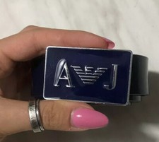 Armani Jeans Cintura Blu Laccata Tg. 95 cm