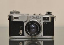 Mint Kiev 4 AM Con Helios 103 53mm f1.8 Contax II Copy Testata Con Film Top