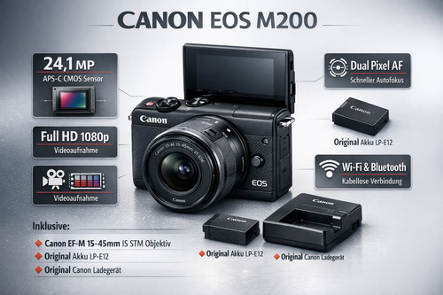 Canon eos m200 24mp - 📷,