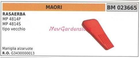 Maniglia alzaruota maori - alzaruota,