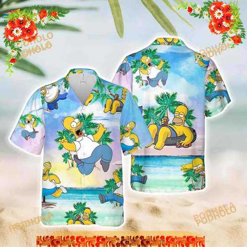 Camicia hawaiana divertente
