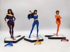 OCCHI DI GATTO 3 STATUE RESIN Figure Model Color Scala 1:10 Tati Sheila Kelly