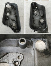 VASCHETTA CARBURATORE ORIGINALE D'EPOCA LOGO QUADRO VESPA ESATTAMENTE COME FOTO