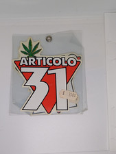 Adesivo stickers vintage musica ARTICOLO 31 1PZ