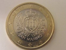 MONETA DA 1 EURO SAN MARINO