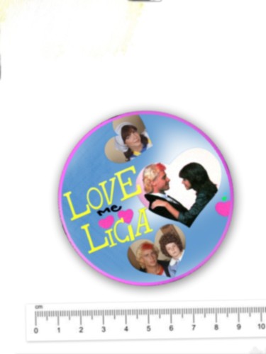 Adesivo figurina love licia - love, me