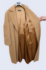 Cappotto Donna  M Sartoriale Elegante Vintage | 100% Lana Vergine Made in Italy 