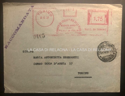 Storia postale banco italia - storia, de