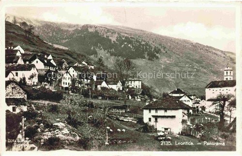 Leontica blenio vista - leontica, ti