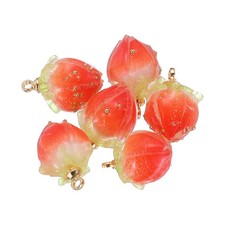 Perline di fiori da 0,6x0,4" 6