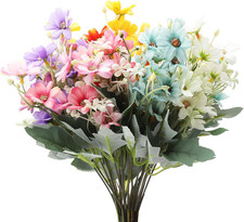 5 Fiori Finti per Decorazioni, Fiori Finti per Cimitero, Fioris Finti Da Esterno