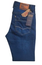 Pantalone Jeans uomo da lavoro elasticizzato robusto rinforzato taglia regolare