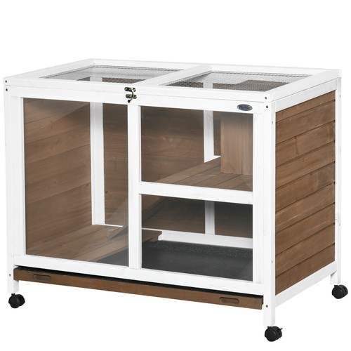 Pawhut conigliera legno di - conigliera,